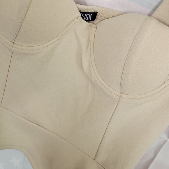 Love X Design Sleeveless Perlum Tank Nude XL - Picture 3 of 6